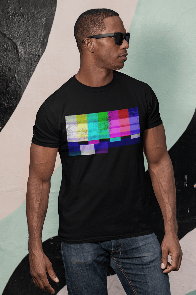 Television Color Bar (Distressed Look)
