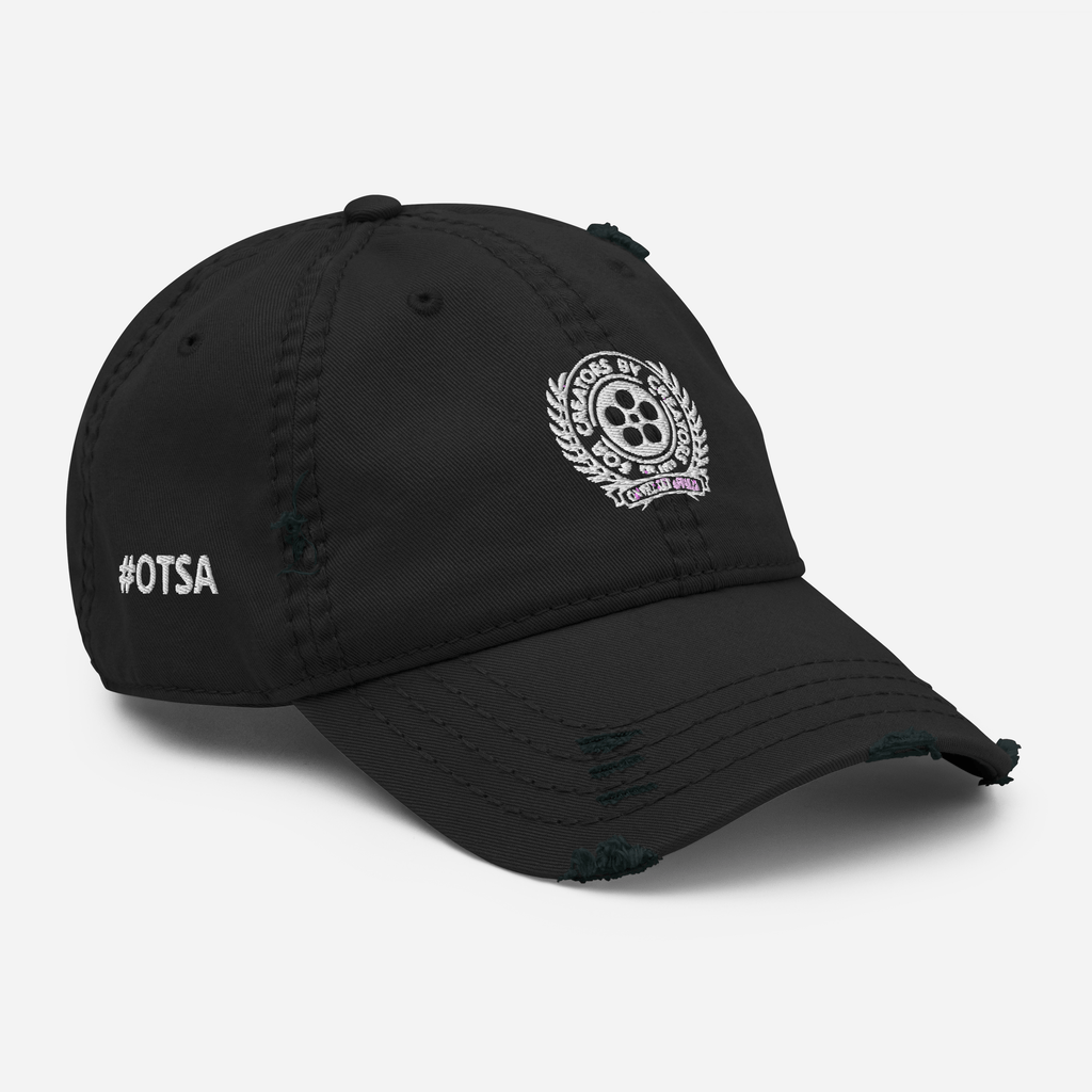 OTSA Embroidered Distressed Dad Hat