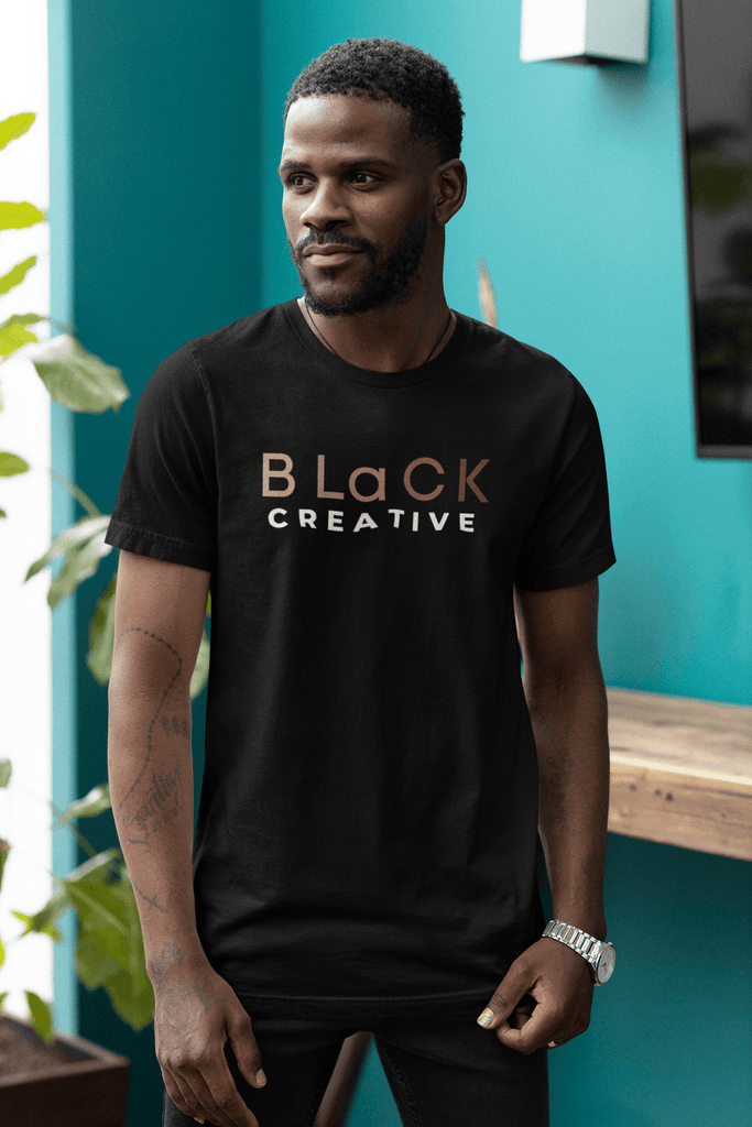 Black Creative Unisex T-Shirt